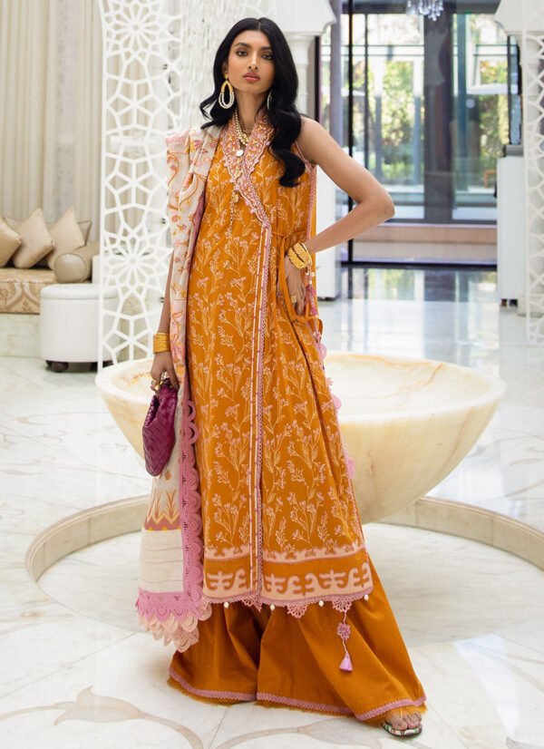 FARAH TALIB AZIZ EMBROIDERED LAWN