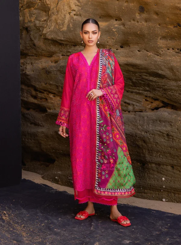 ZAINAB CHOTTANI EMBROIDERED CHIKANKARI LAWN