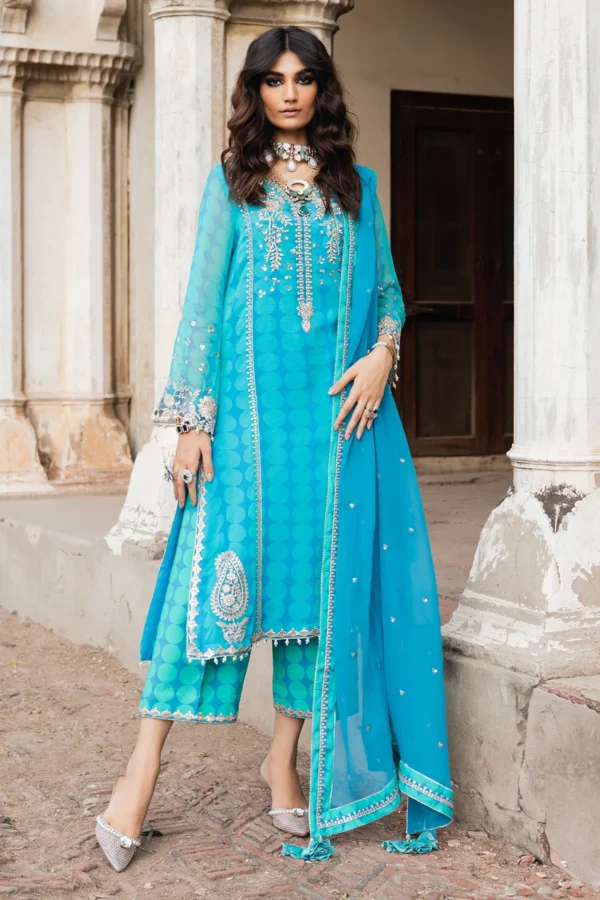 CHARIZMA VASAL EMBROIDERED CHIFFON