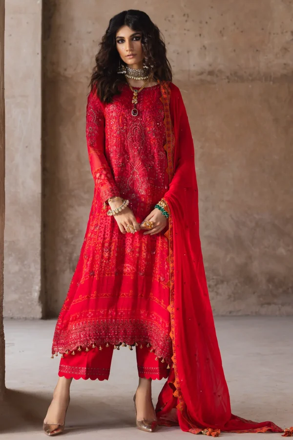 CHARIZMA VASAL EMBROIDERED CHIFFON