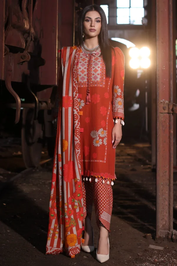 CHARIZMA COMBINATION PRINTED KHADDAR