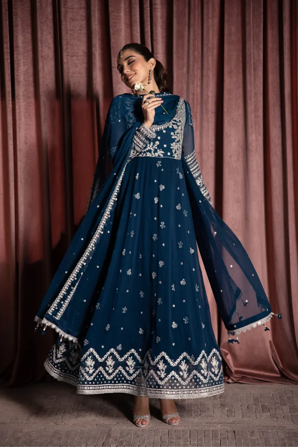AZURE EMBROIDERED CHIFFON - Image 2