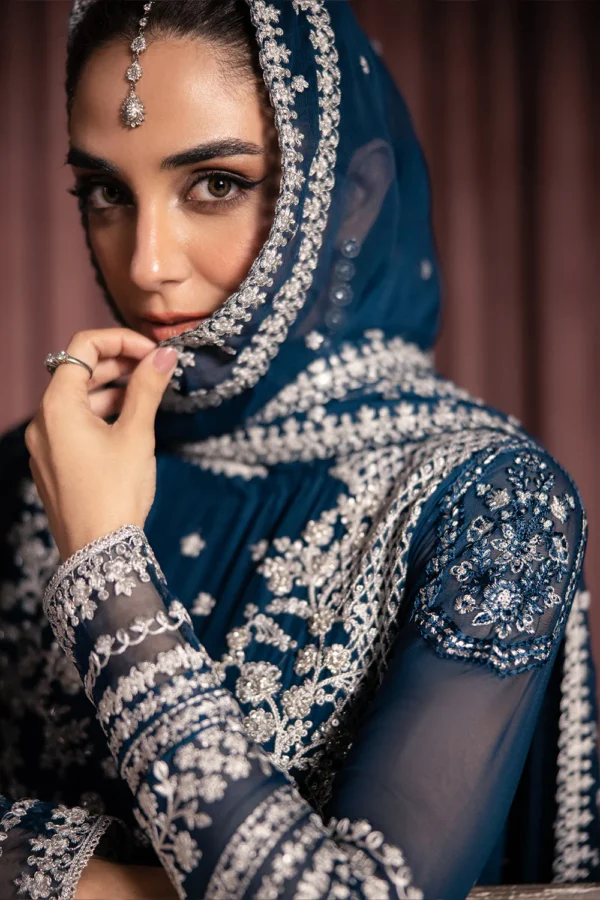 AZURE EMBROIDERED CHIFFON - Image 5