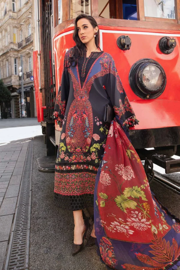 M PRINT PRINTED CAMBRIC SUIT