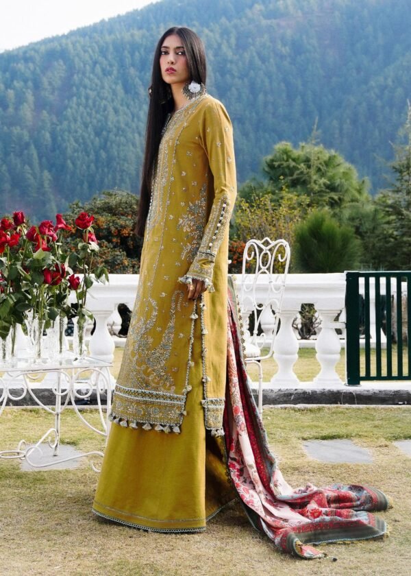 HUSSAIN REHAR EMBROIDERED KHADDAR - Image 4