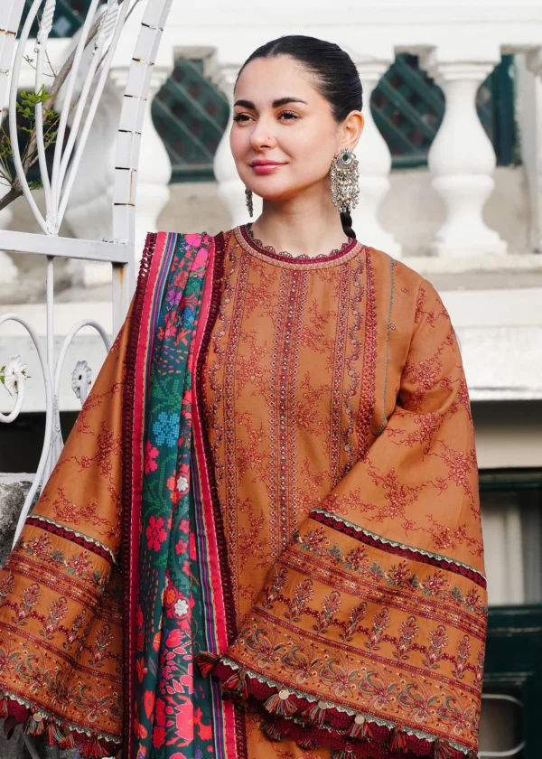 HUSSAIN REHAR EMBROIDERED KHADDAR - Image 4