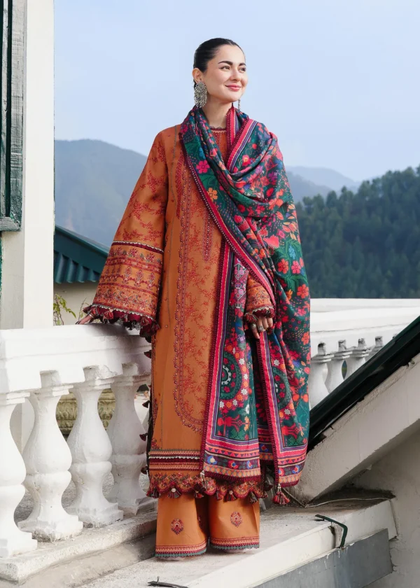 HUSSAIN REHAR EMBROIDERED KHADDAR - Image 2