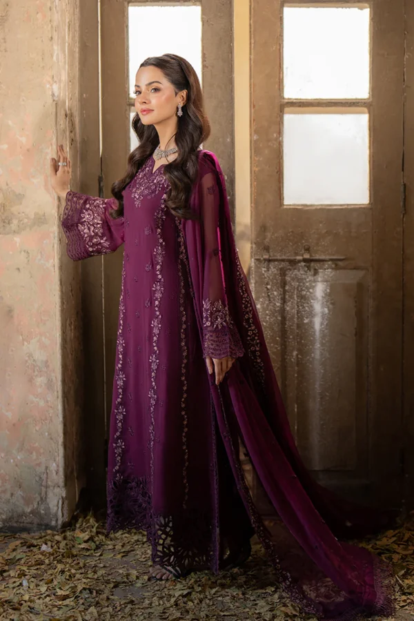 AZURE EMBROIDERED CHIFFON - Image 2