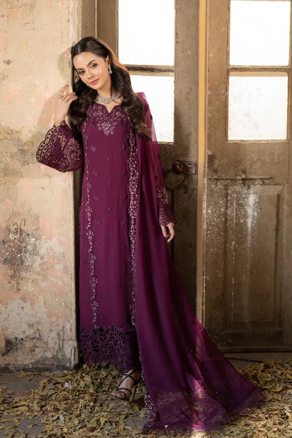 AZURE EMBROIDERED CHIFFON - Image 4