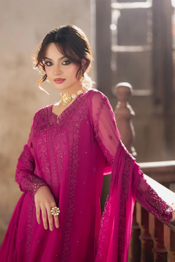AZURE EMBROIDERED CHIFFON - Image 3