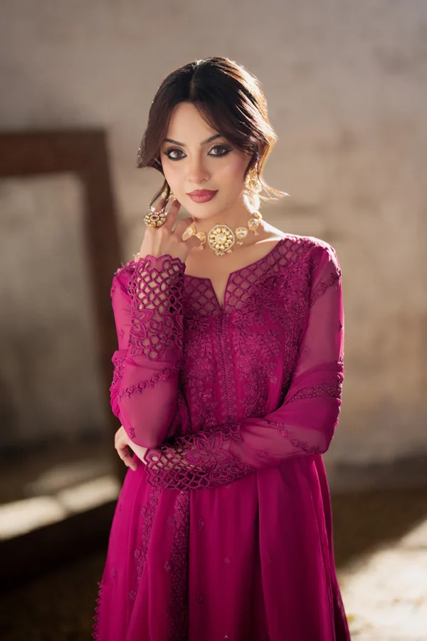 AZURE EMBROIDERED CHIFFON - Image 4