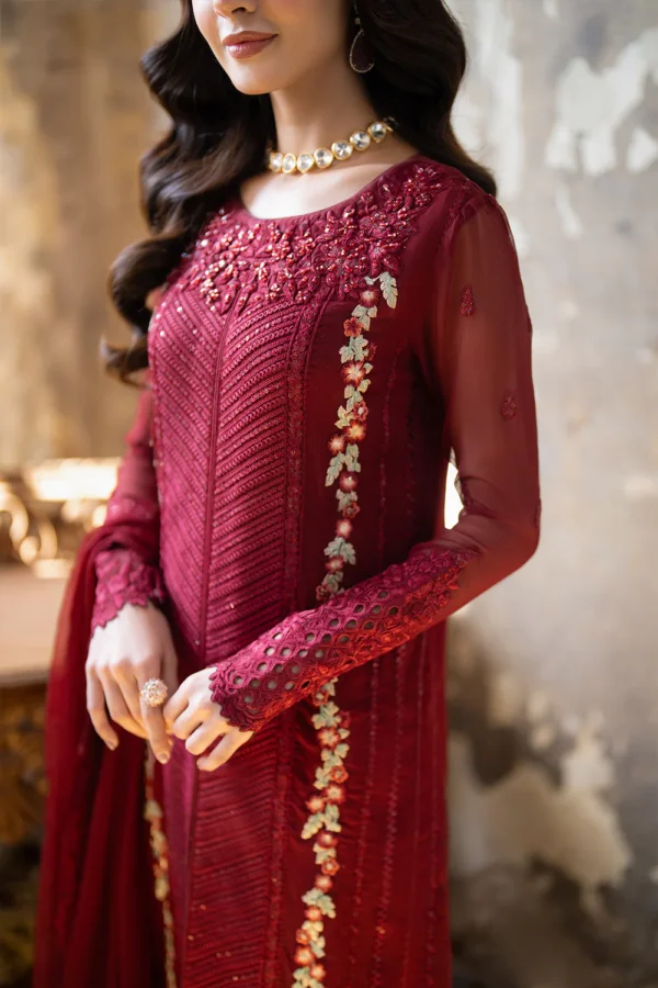 AZURE EMBROIDERED CHIFFON - Image 4