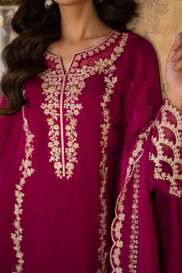 AZURE EMBROIDERED CHIFFON - Image 4