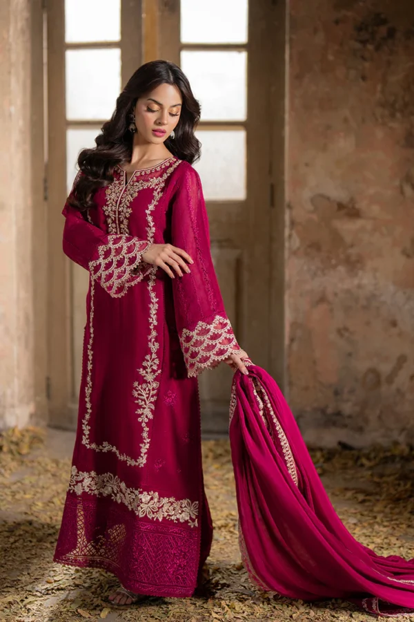 AZURE EMBROIDERED CHIFFON - Image 3