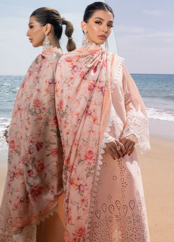 ZAINAB CHOTTANI CHIKANKARI LAWN - Image 2